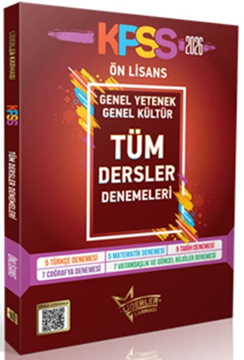 2026 KPSS Önlisans Tüm Dersler Denemeleri Liderler Karması