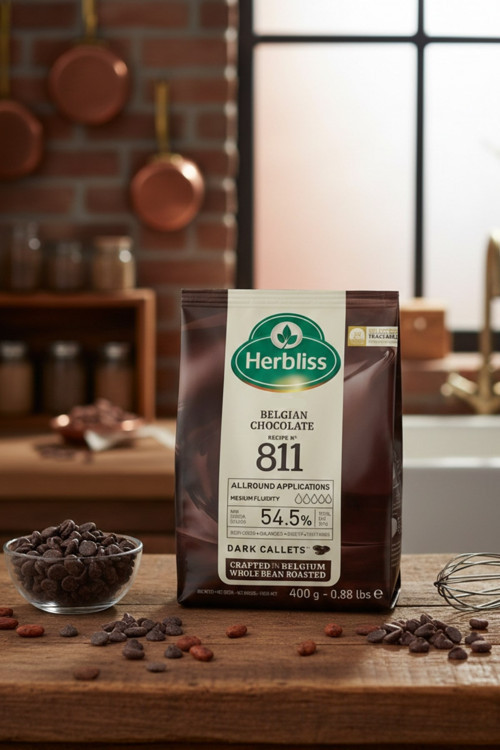 Bitter Küvertür Drop Çikolata Damla Çikolata 811 400 Gr
