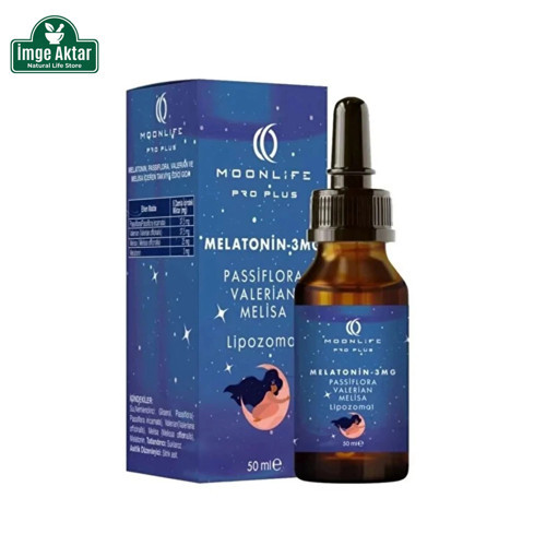 Melatonin 3 Mg ve Passiflora Lipozomal Damla 50 ml