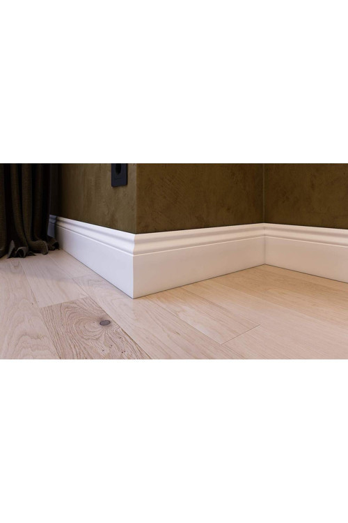 Yalı Serisi Lake Beyaz B Model 8cm Pvc Süpürgelik