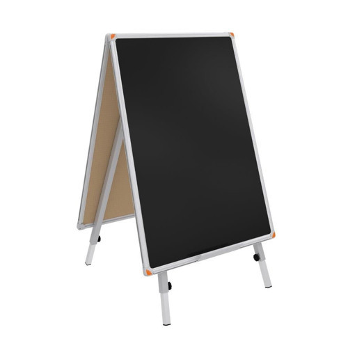 Çift Taraflı Teleskopik 50x70cm Yeşil/Siyah