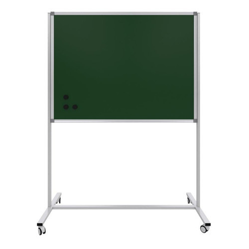 Mıknatıslı Mobil Ayaklı Yeşil Yazı Tahtası 120x200cm