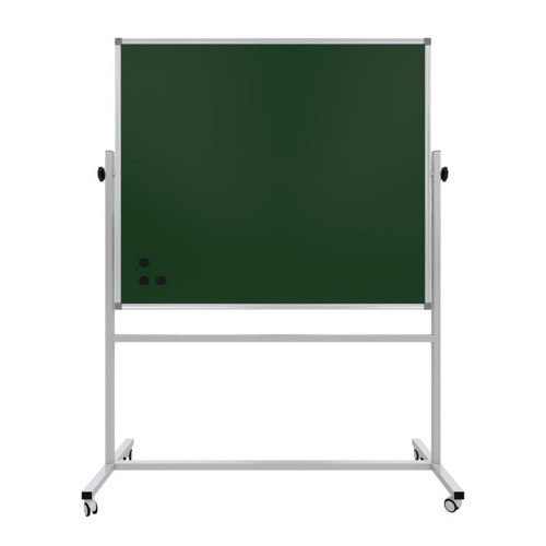 Mıknatıslı Mobil Brifing 360° Dönerli Yeşil Yazı Tahtası 90x120cm