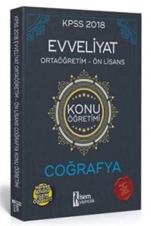 KPSS ÖNLİSANS COĞRAFYA KONU ÖĞRETİMİ - İSEM YAYINLARI