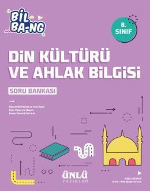 8.SINIF DİN KÜLTÜRÜ SORU BANKASI BİL BANG LGS - ÜNLÜ YAYINLARI