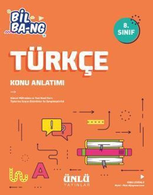 8.SINIF TÜRKÇE KONU ANLATIM BİL BANG LGS - ÜNLÜ YAYINLARI