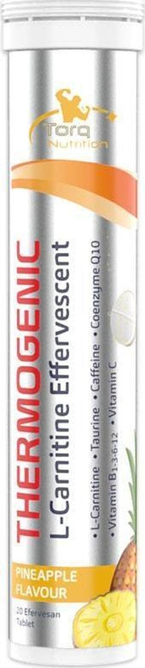 Thermogenic L-Carnitine Ananas 20 Efervesan Tablet