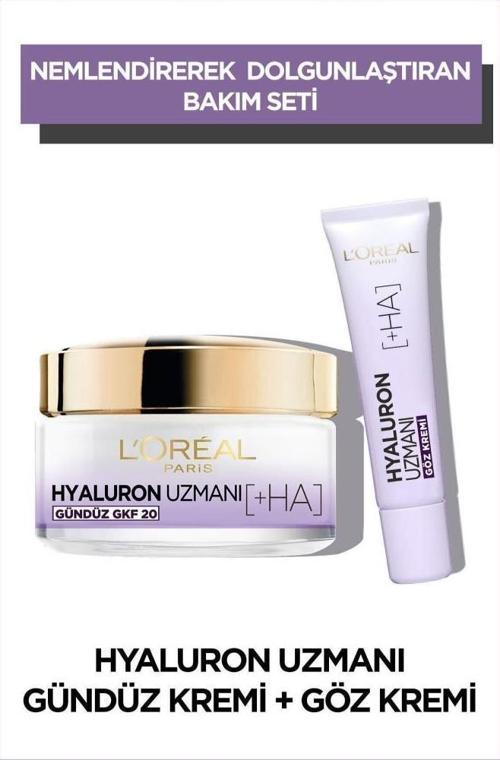 Hyaluron Uzmanı Gündüz Kremi & Göz Kremi