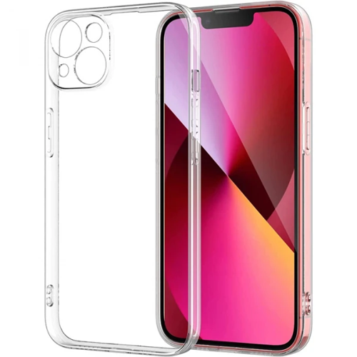 iPhone 14 6.1İnç Crystal Clear Kamera Korumalı Sert Pc Kılıf