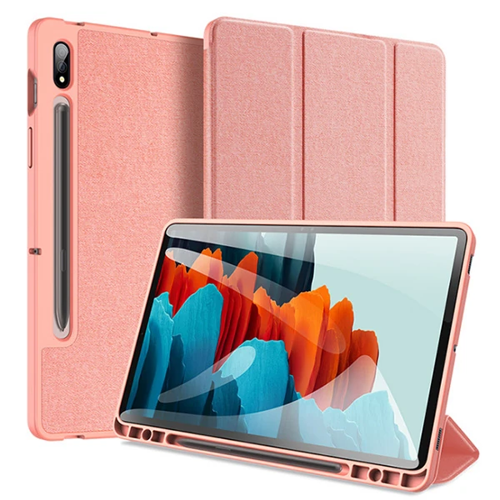 Dux Ducis Galaxy Tab S8 Plus (X800/X806) S7Fe (T730/T736B) S7 Plus (T970/T976B) Kılıf Domo