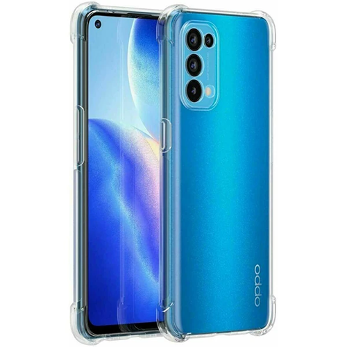 Oppo Reno A15 - A15S Kamera Korumalı Shockproof Silikon Kılıf