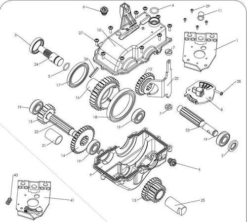 Vario Şanzıman İç Rulman No - 17