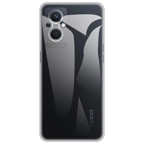 Oppo A96 5G Kılıf Kamera Korumalı Ultra İnce Şeffaf Silikon Kılıf