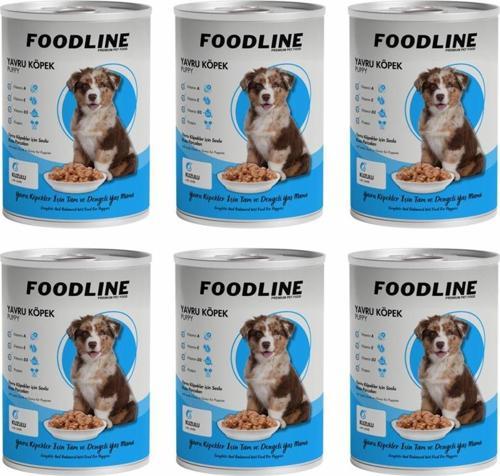 Kuzu Etli Yavru Köpek Konservesi 400 Gr x 6 Adet