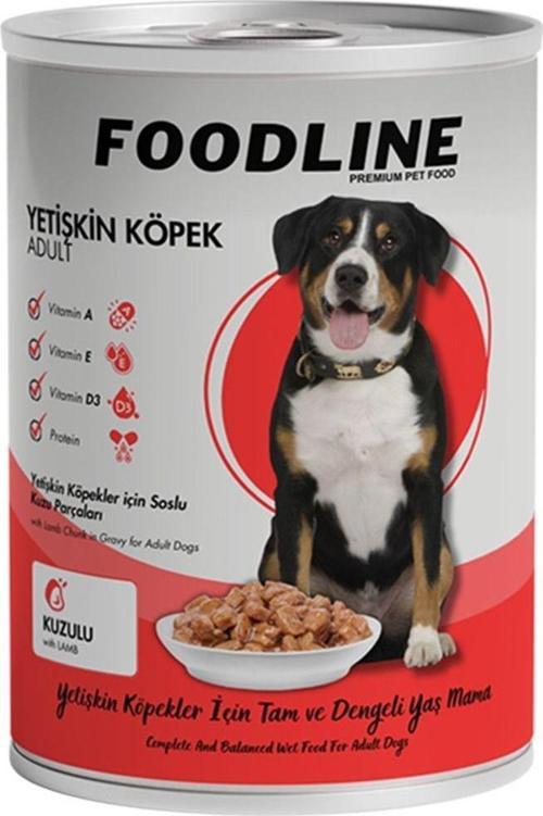Kuzu Etli Yetişkin Köpek Konservesi 400 Gr