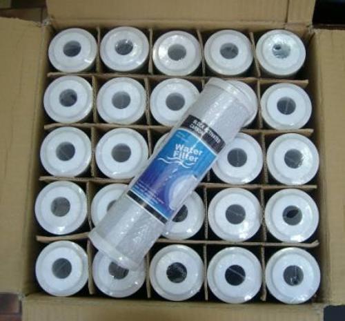 25 Adet Blok Karbon Filtre Su Arıtma Filtresi Su Arıtma Cihazları