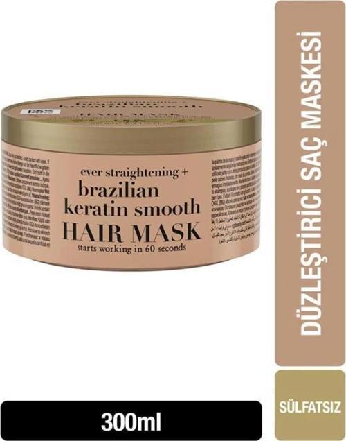 Organix Brazilian Keratin Smooth 300 ml Saç Maskesi