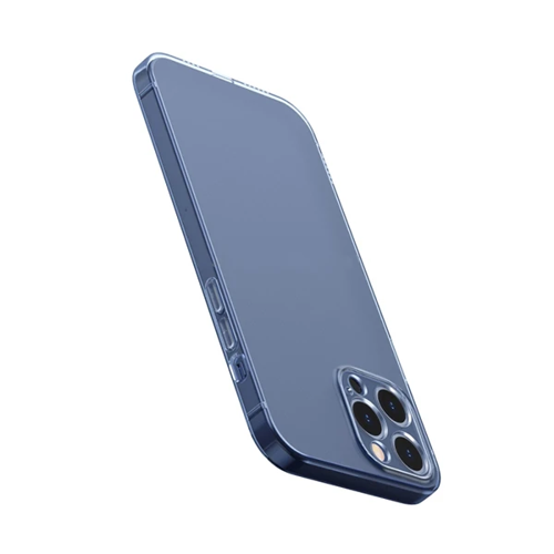Simple Case iPhone 12 Pro Max 6.7 İnce Şeffaf Silikon Kılıf