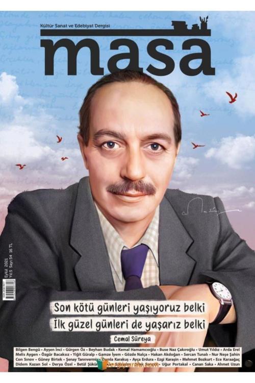 Masa Dergisi Eylül 2021