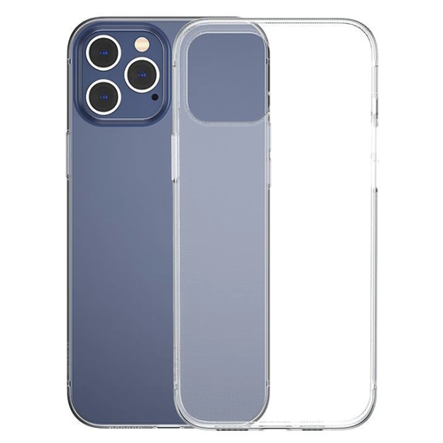 Simple Case iPhone 12 Pro 6.1 İnce Şeffaf Silikon Kılıf