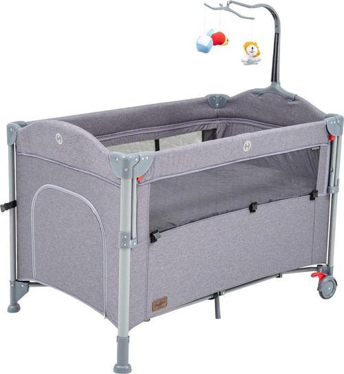 Venedik Anne Yanı Oyun Parkı & Beşik 70X110 Cm Gri