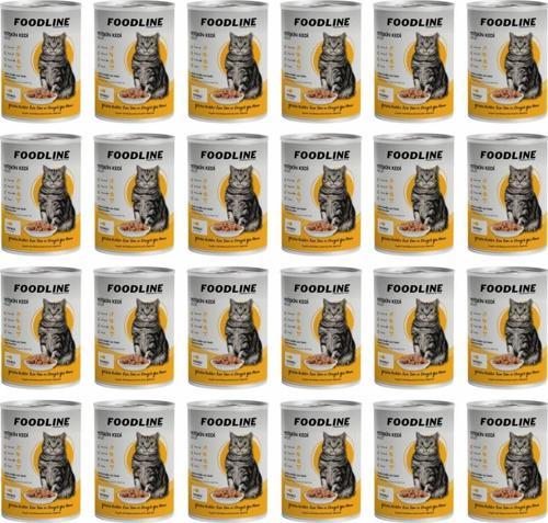 Tavuklu Yetişkin Kedi Konservesi 400 Gr x 24 Adet