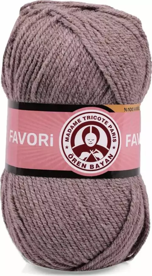 Ören Favori El Örgü İpi Kahverengi 014
