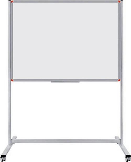 120 x 140 Cm Çelik Emaye Yüzey Sabit Ayaklı Tekerlekli Yazı Tahtası Beyaz