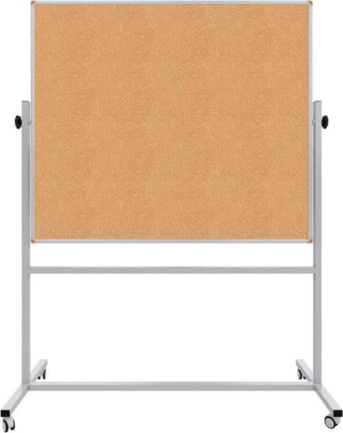 120 x 140 Cm Mantar Pano Çift Taraflı Mobil Çift Taraflı 360° Dönerli Tekerlekli