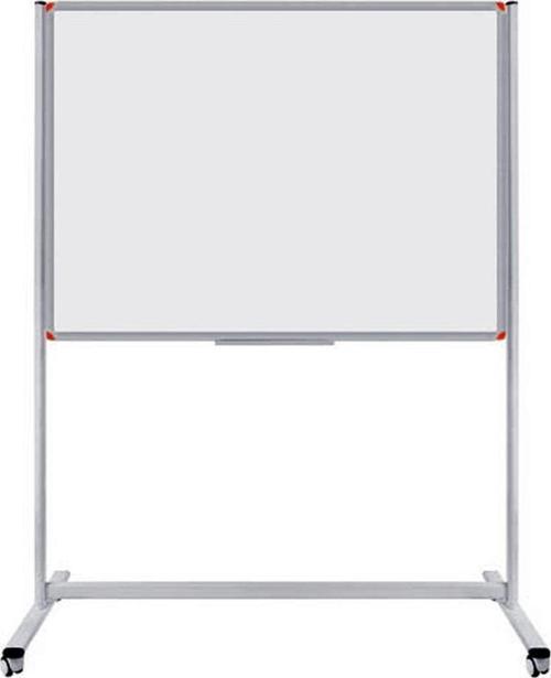 120 x 200 Cm Çelik Emaye Yüzey Sabit Ayaklı Tekerlekli Yazı Tahtası Beyaz
