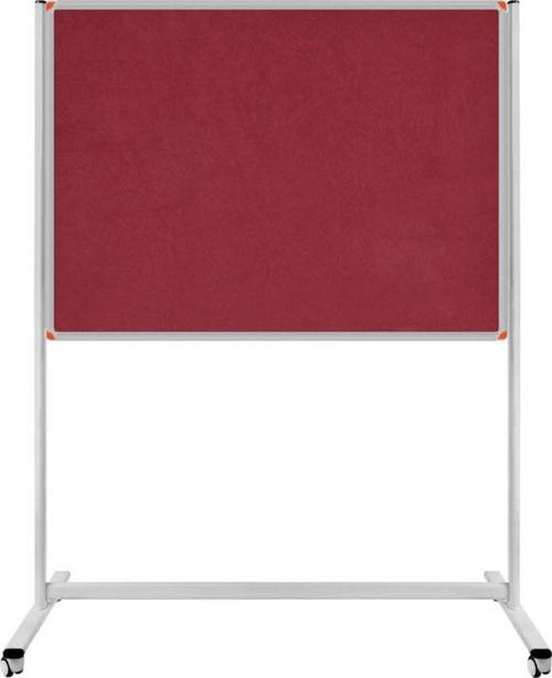 120 x 200 Cm Kumaş Kaplı Kumaşlı Pano Tekerlekli Ayaklı Sabit Tek Taraflı
