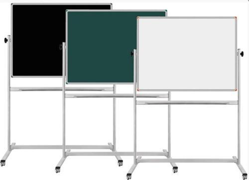 120 x 200 Cm Laminant Yüzey Mobil Yazı Tahtası 360° Dönerli