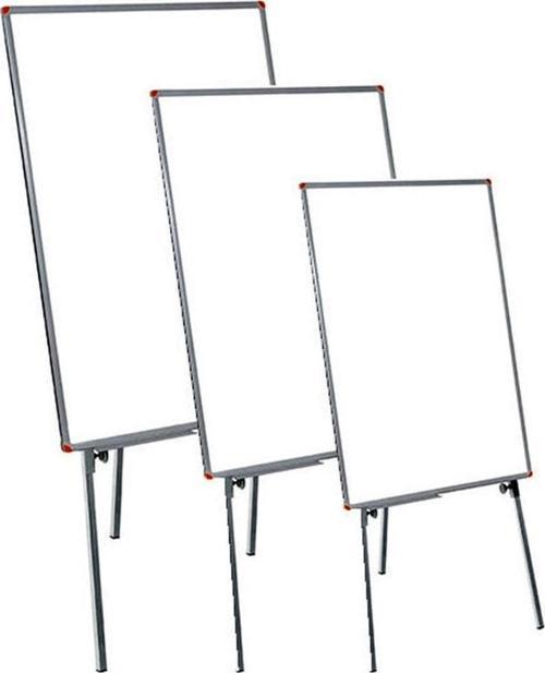 40 x 55 Cm Laminant Yüzey Yazı Tahtası Teleskopik Ayaklı ( Beyaz - Yeşil - Siyah )