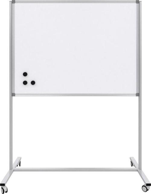 120 x 200 Cm Mıknatıslı Yüzey Sabit Ayaklı Tekerlekli Yazı Tahtası Pano Beyaz