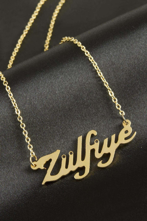 Zülfiye İsimli Kolye (Kişiye Özel)