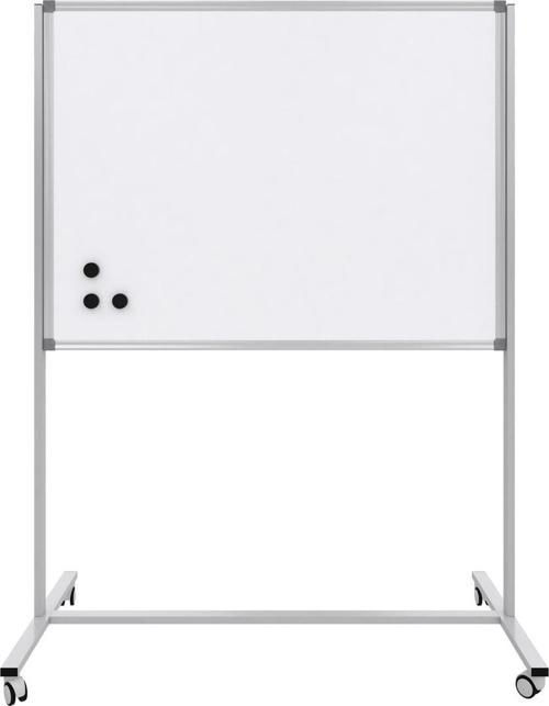 90 x 120 Cm Mıknatıslı Yüzey Manyetik - Tekerlekli Ayaklı Yazı Tahtası Sabit - Pan565