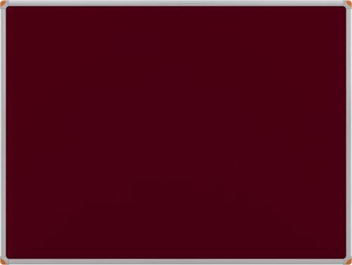 60 x 90 Cm Bordo Kumaş Kaplı Alüminyum Çerçeve Pano - Pan153