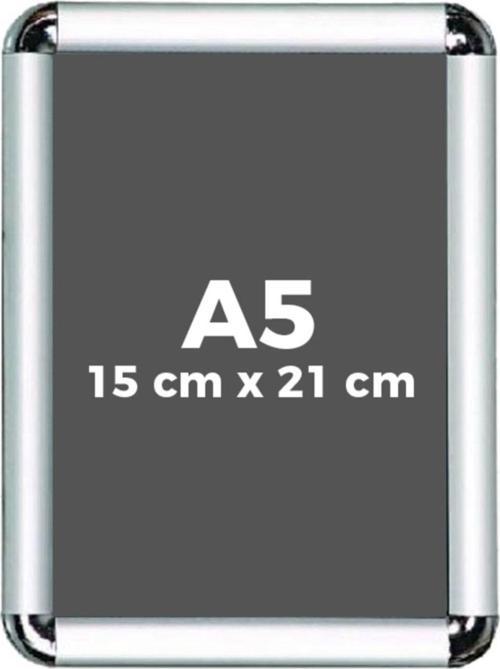 A5 15 x 21 Cm Alüminyum Çerçeve 1 Adet Rondo Köşe Aç Kapa Açılır Kapanır