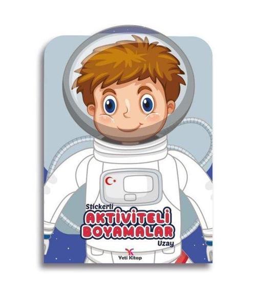 Stickerli Aktiviteli Boyamalar - Uzay