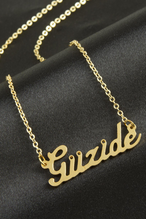 Güzide İsimli Kolye (Kişiye Özel)