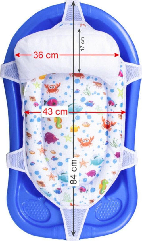 Destekli Bebek Banyo Filesi