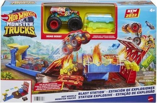 Hw Monster Trucks Patlama Istasyonu Oyun Seti HFB12