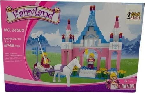 Ant Bricks Fairyland Şato ve Arabalı At 24502 +6 Yaş (245 Parça)