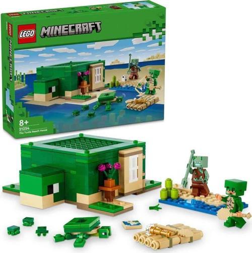 21254 Minecraft® Turtle Beach House +8 Yaş (234 Parça)