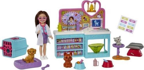 Barbie Chelsea Meslekleri Öğreniyor Veteriner Oyun Seti HGT12