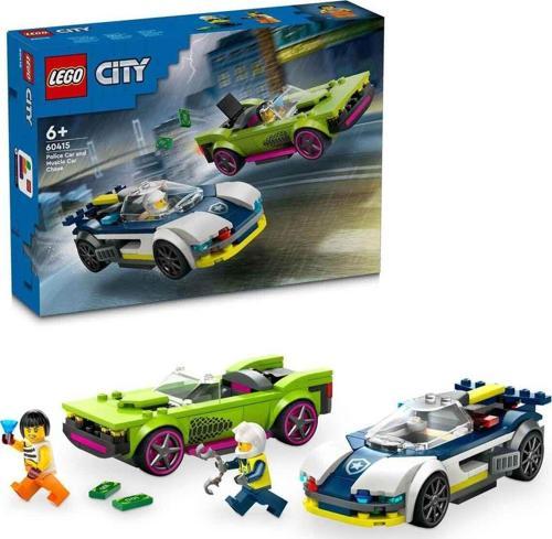 60415 City Police and Muscle Car Chase +6 Yaş (213 Parça)