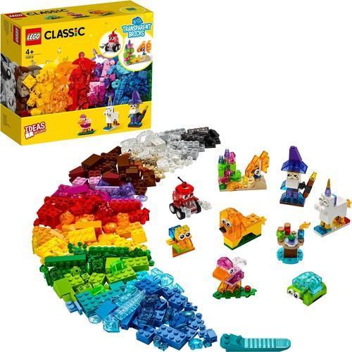 Classic Transparent Bricks 11013 +4 Yaş (500 Parça)
