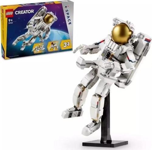 31152 Creator Uzay Astronotu 9 Yaş ve Üzeri Çocuklar için Köpek ve Jet Model +9 Yaş (647 Parça)