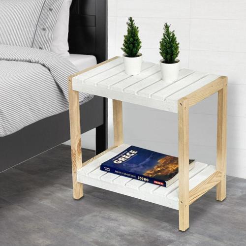 Yan Sehpa Komodin 2 Raflı Sehpa 6033