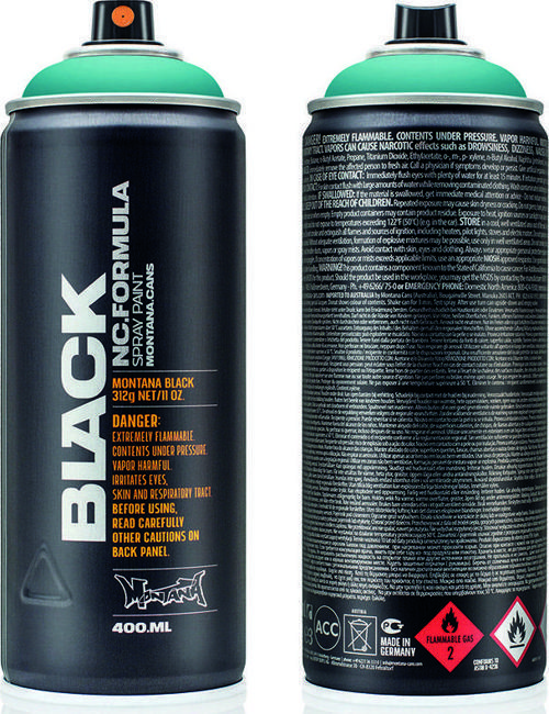 Black Sprey Boya 400ml Mermaid BLK6150